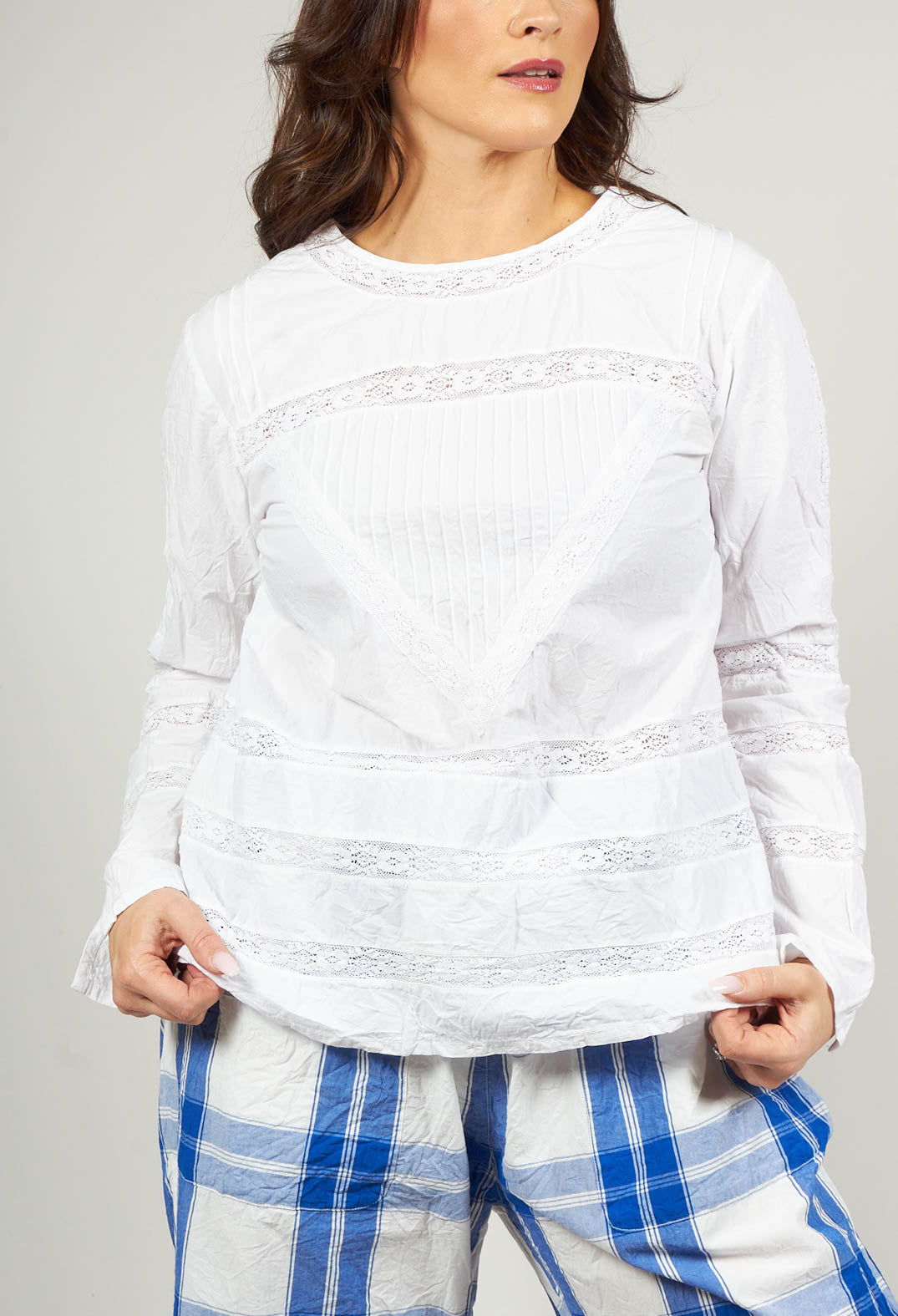 Judit Blouse in White