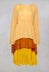 Kategoriese Layered Dress in Kerze Yellow