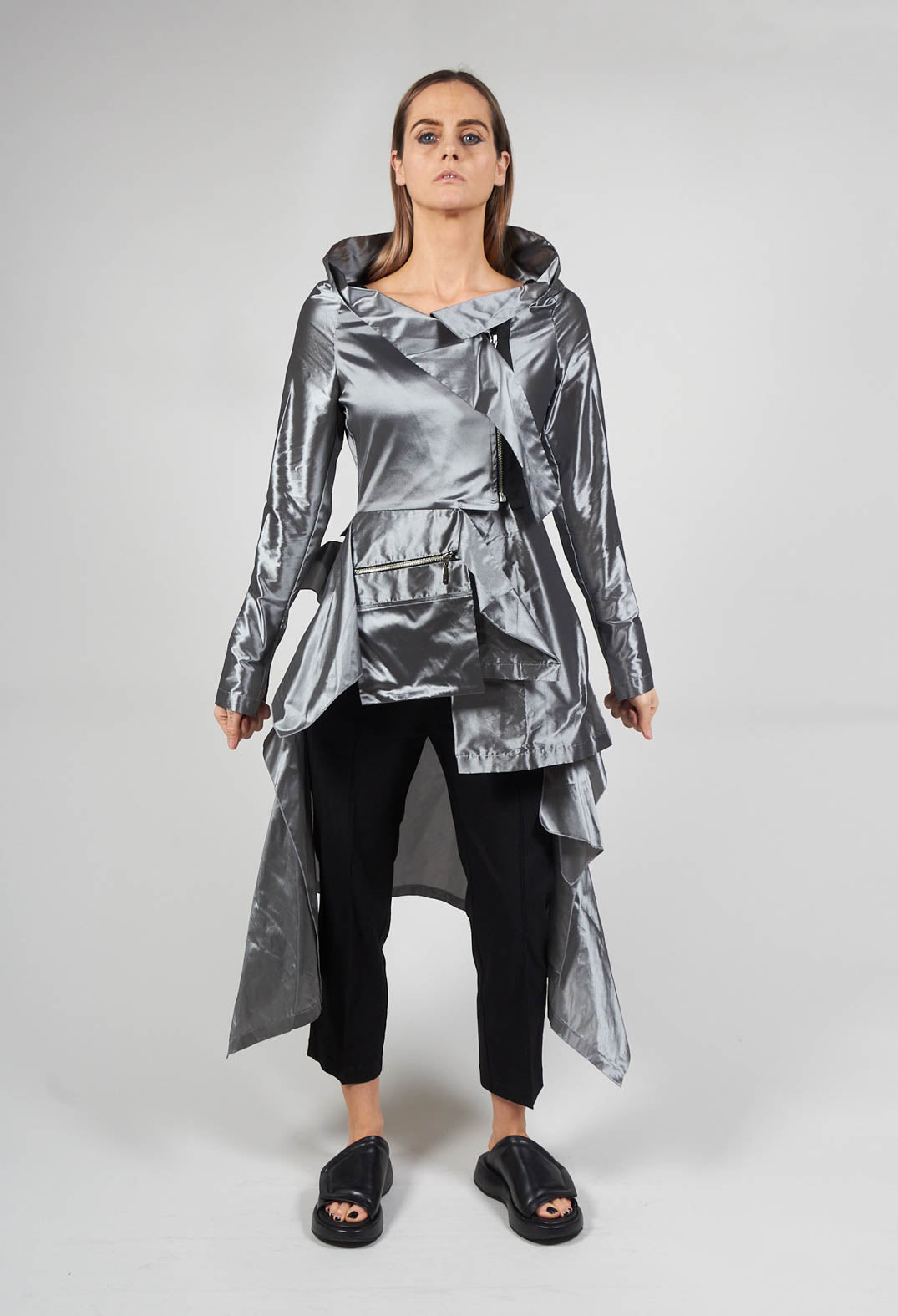 Klas Jacket in Silver