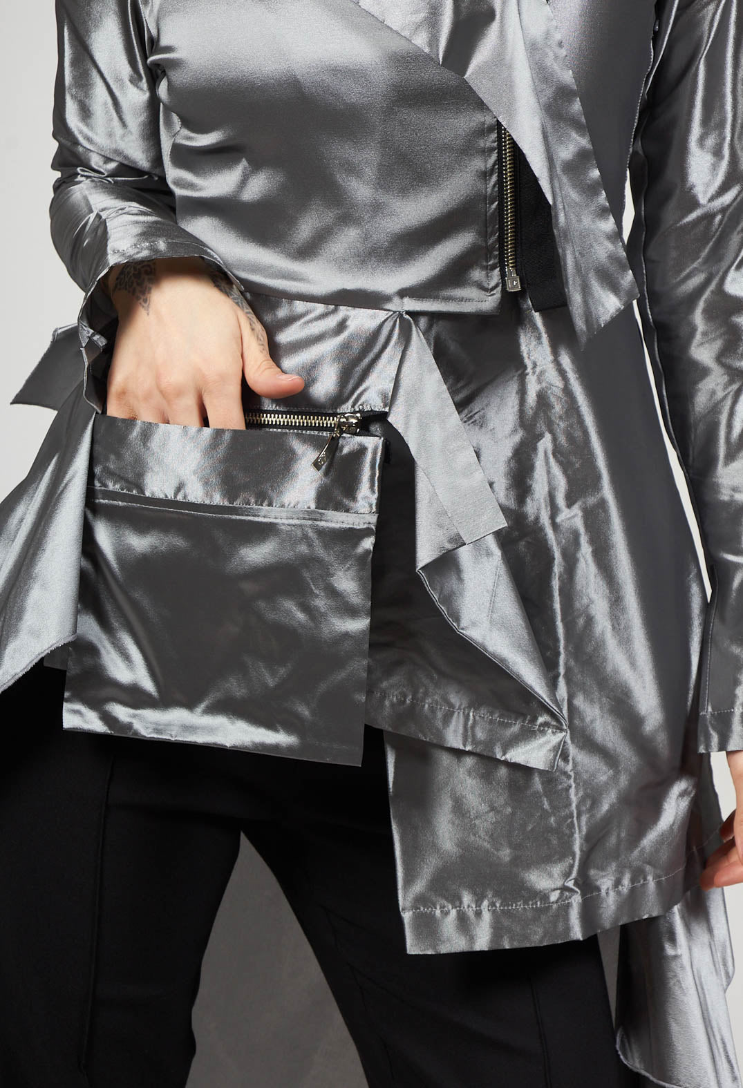 Klas Jacket in Silver