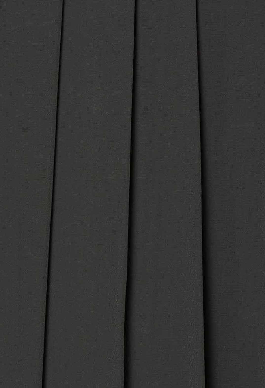 Lightweight Pleated Skirt with Sash in Mirto