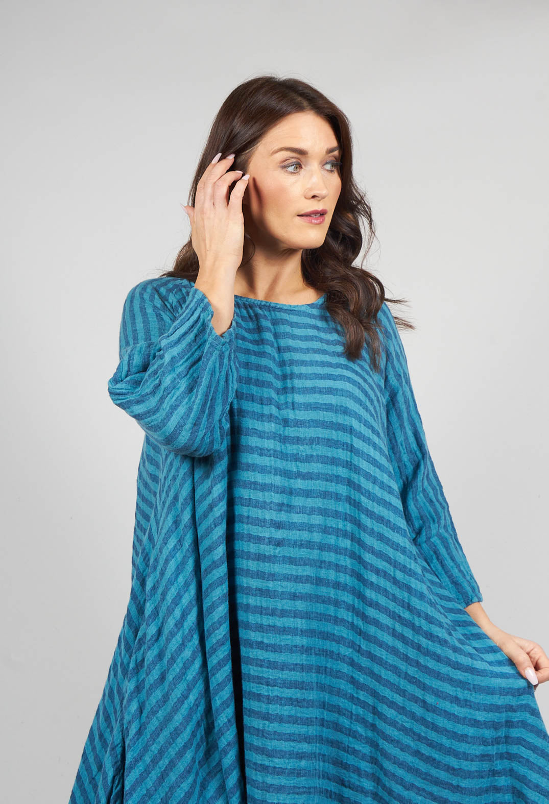 Liguster Tunic in Weimar Blue