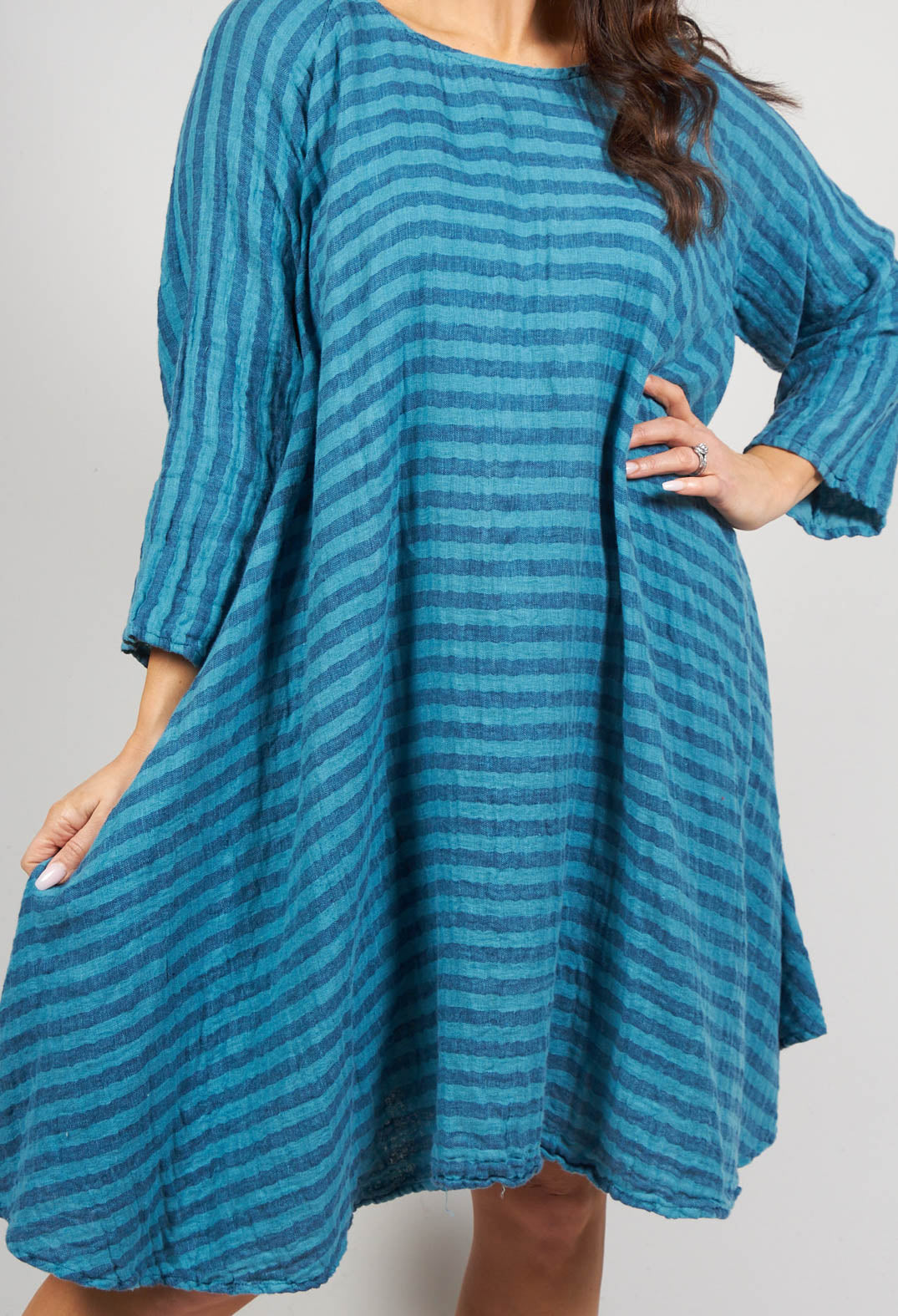 Liguster Tunic in Weimar Blue