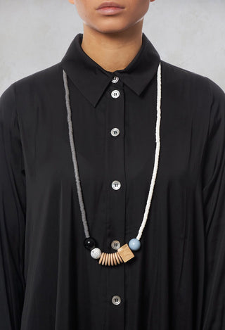 Long Necklace in Stone