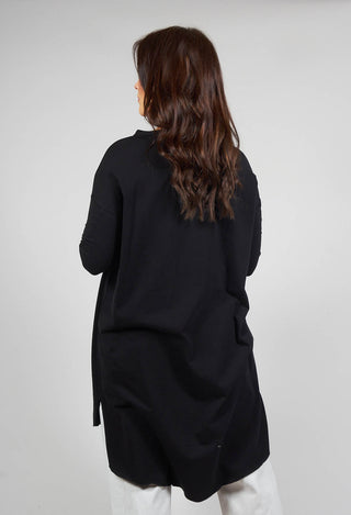 Longline Tunic in Black