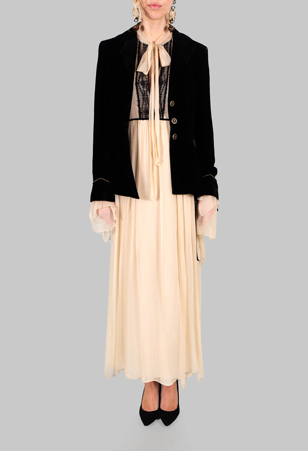 Mina Maxi Dress in Nature