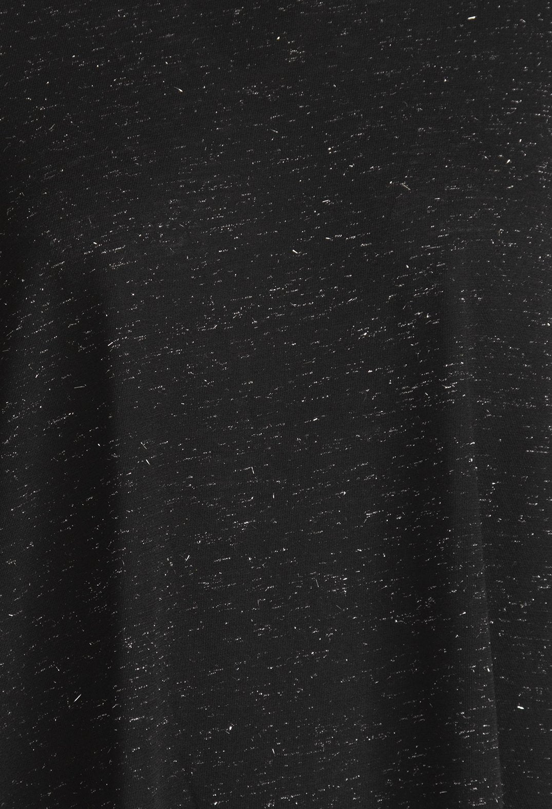 Speckled Top Shirt Loar in Black / Silver