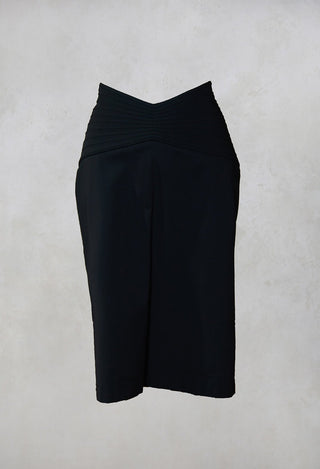 Midi Skirt in Black