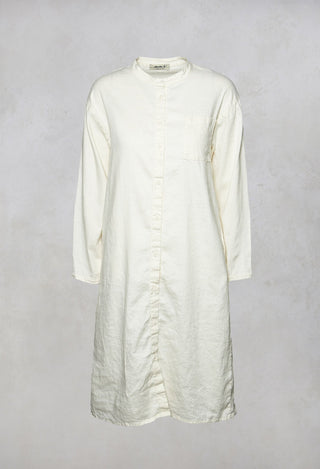 Mosto D Shirt Dress in Latte