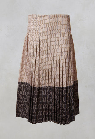 Multipleats Atena Skirt in Moonstruck