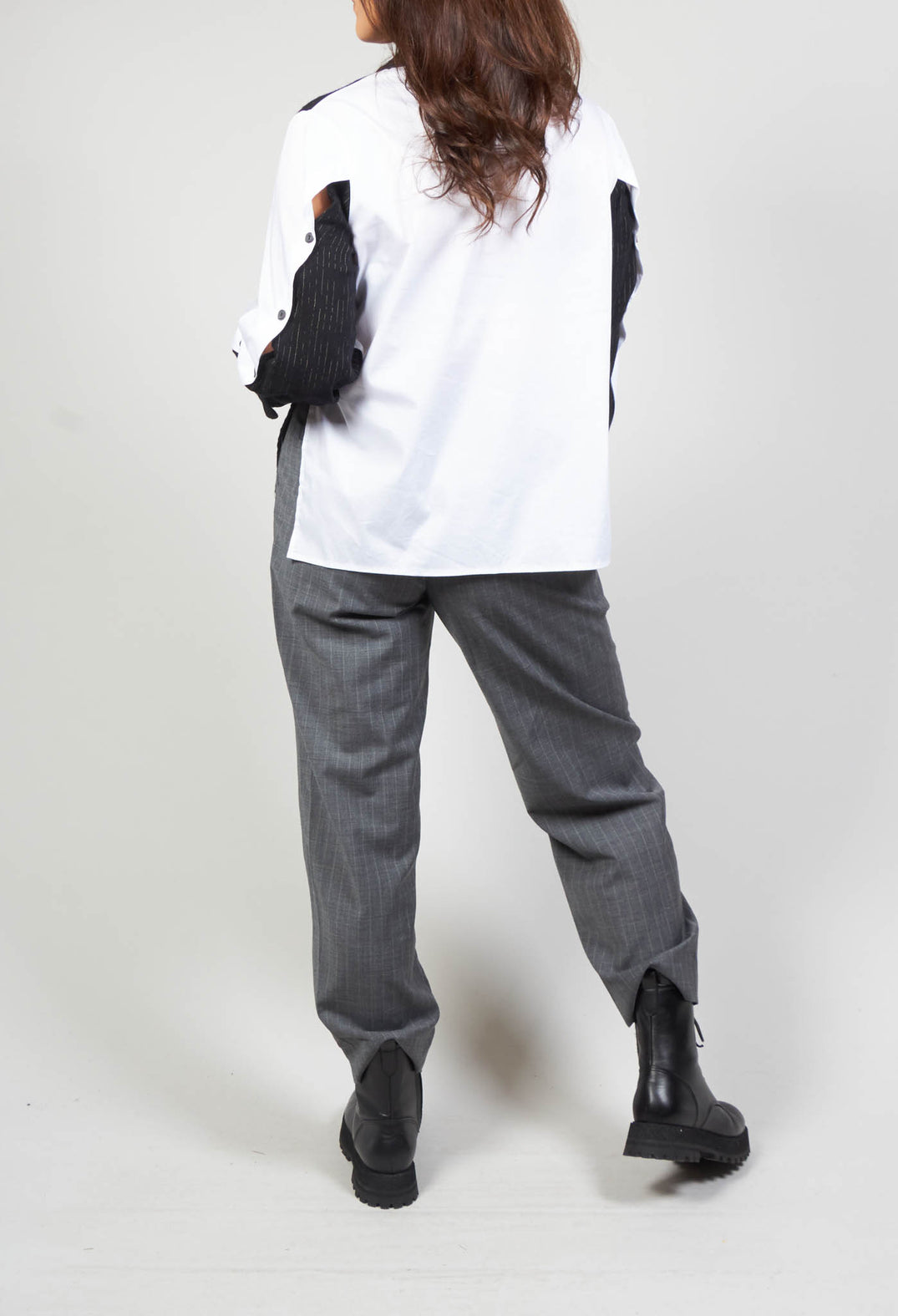 Tailored Trousers in Asfalto