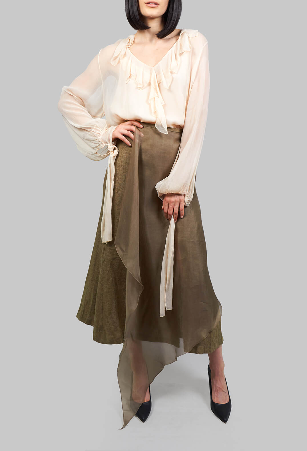 Allegro Skirt in Gold