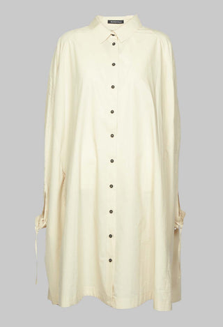 Oversized Batwing Shirt in Ivory