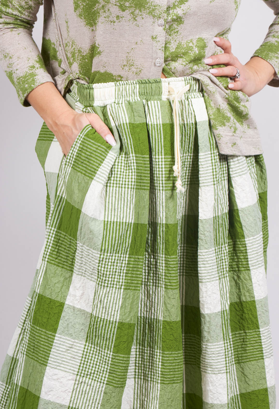 Panarea Q Skirt in Avocado