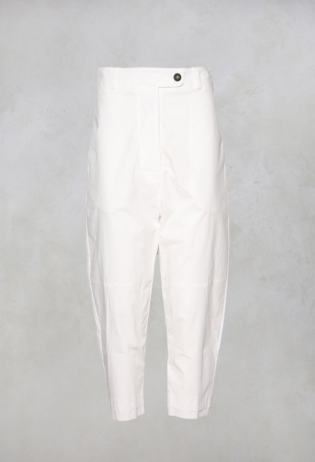 Peg Trousers in White