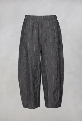 Pino C Peg Trousers in Gessato