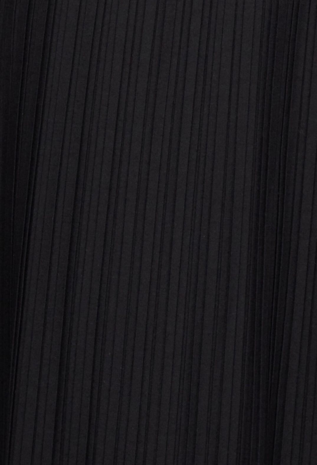 Pleated Drop Crotch Trousers in Black