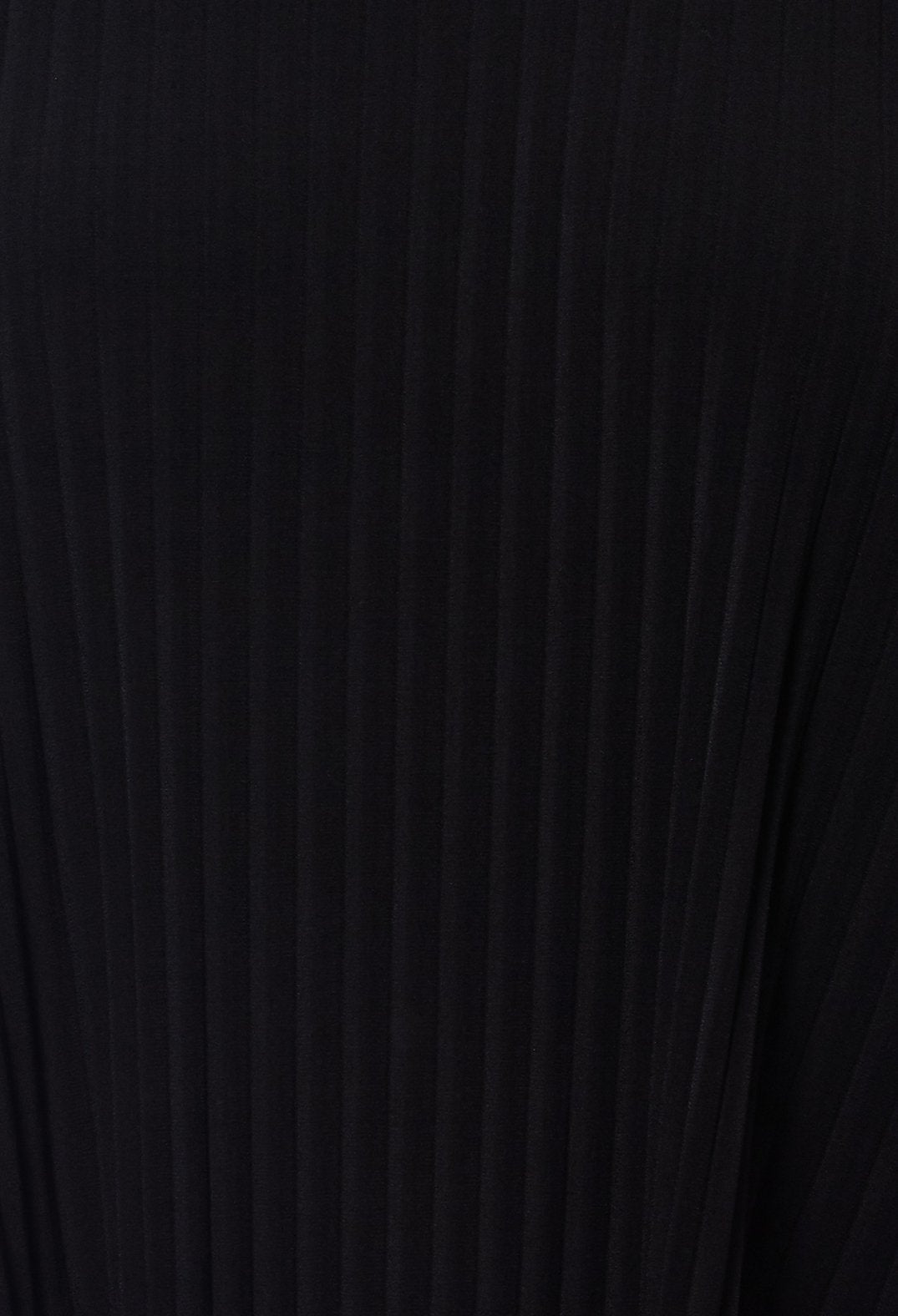 Pleated Vest Top in Black