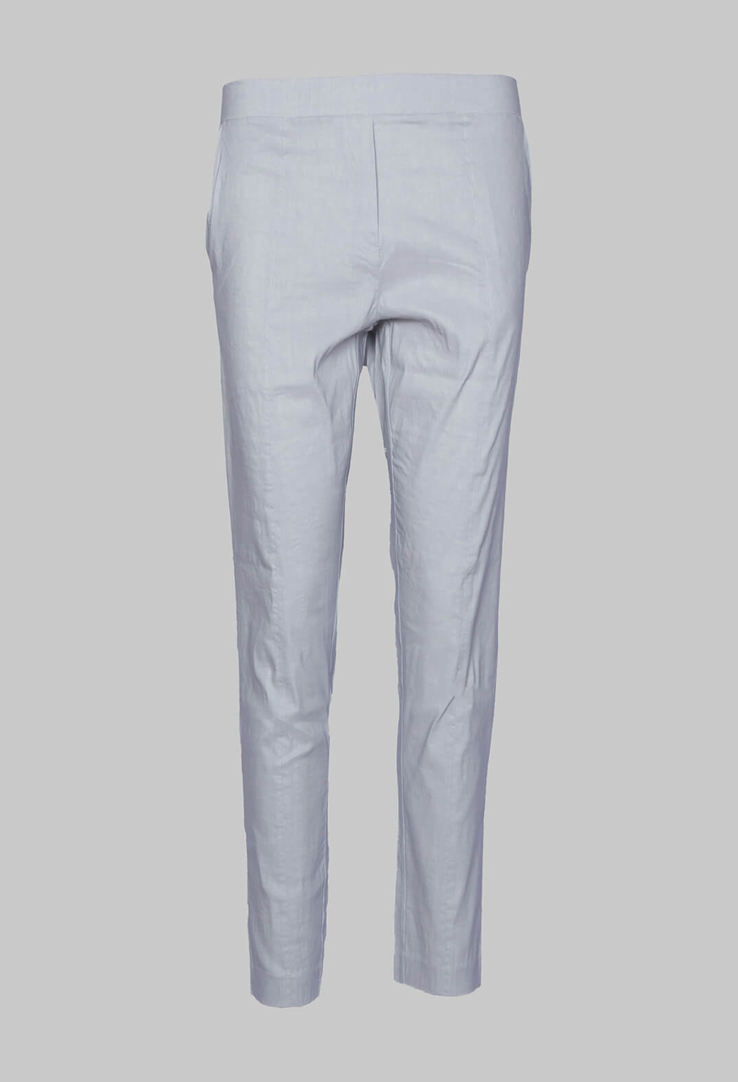 Pull on Trousers with Side Pockets in Grey