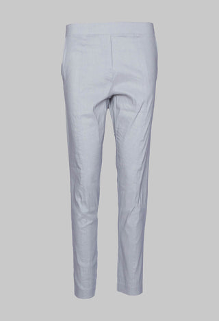 Pull on Trousers with Side Pockets in Grey