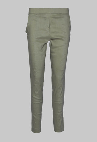 Pull on Trousers with Side Pockets in Khaki