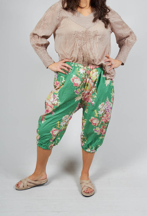 Rosita Trousers in Flower Print