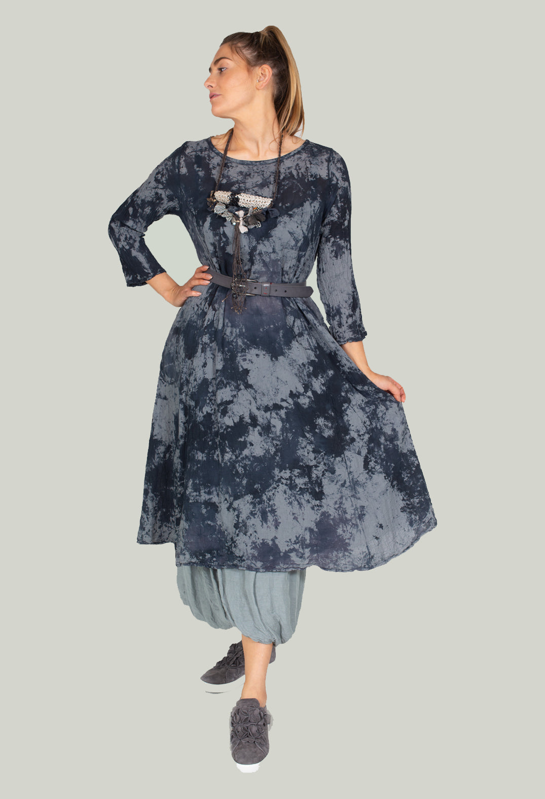 Tie Dye Dress in Farbe