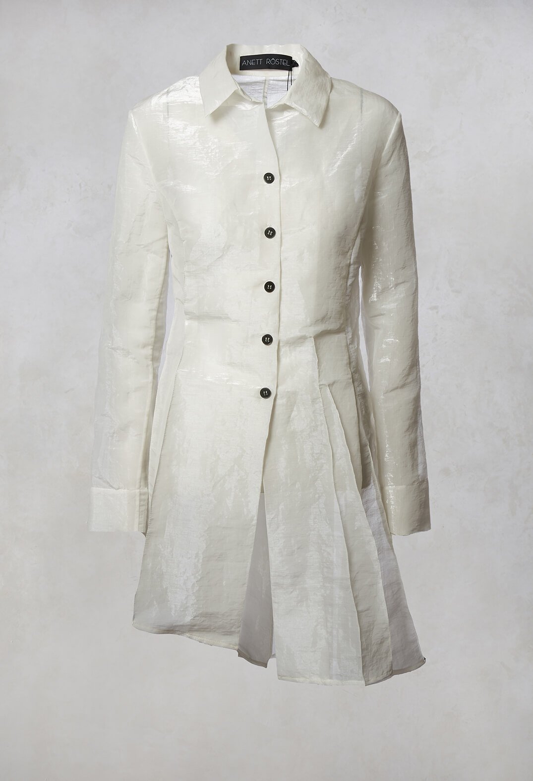 Sheer Jacket in White