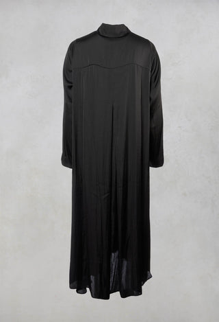 Shirt Dress in Black
