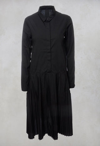 Shirt Dress in Black