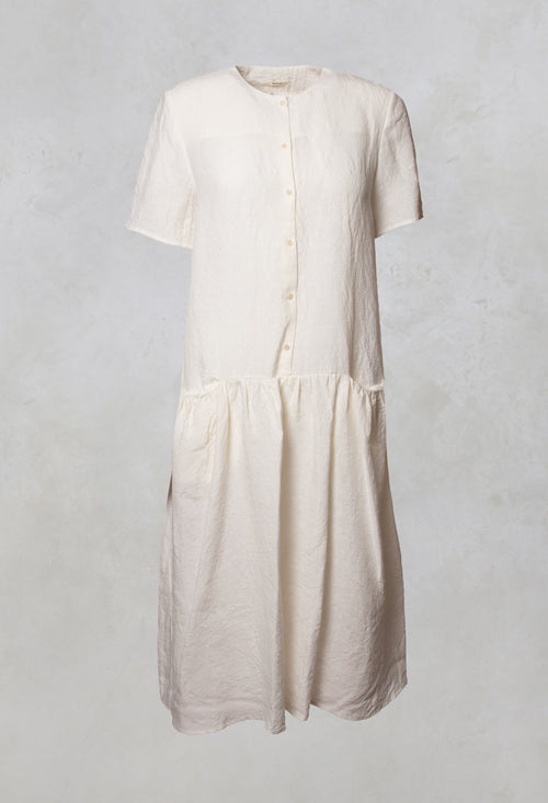 Shirt Dress in Butter