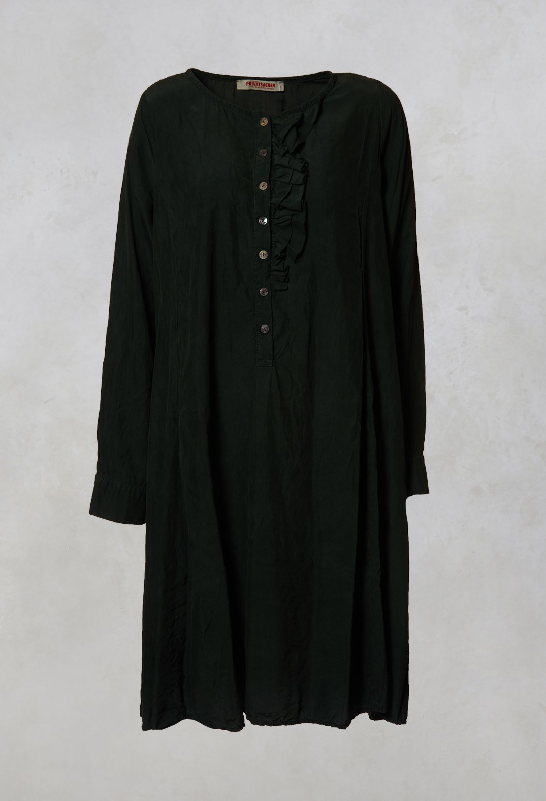 Silk Midi Dress in Springen