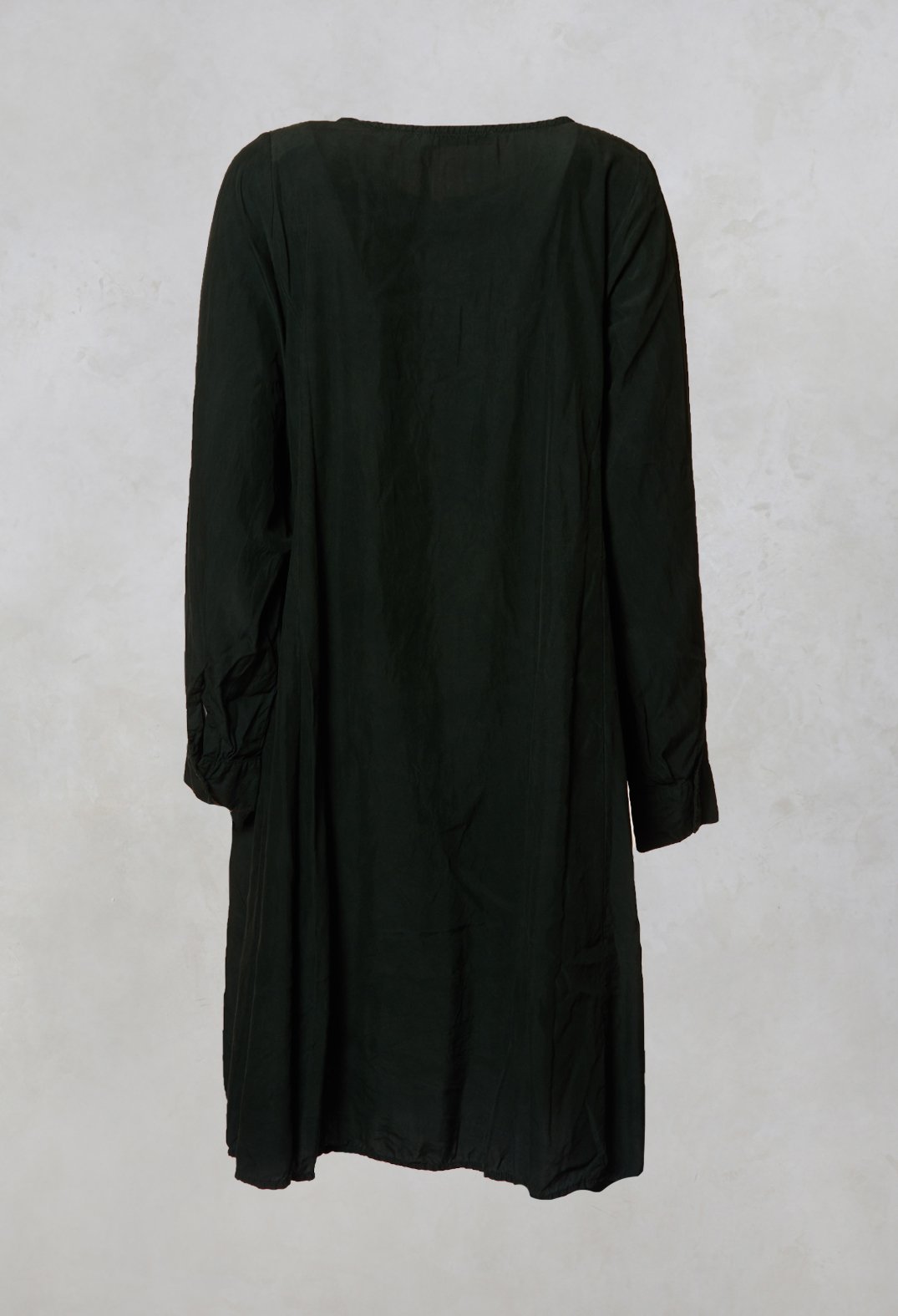 Silk Midi Dress in Springen