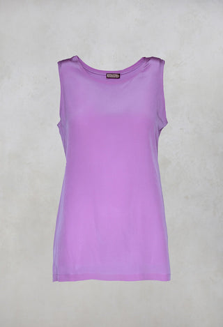 Sleeveless Top in Glicine-Wisteria