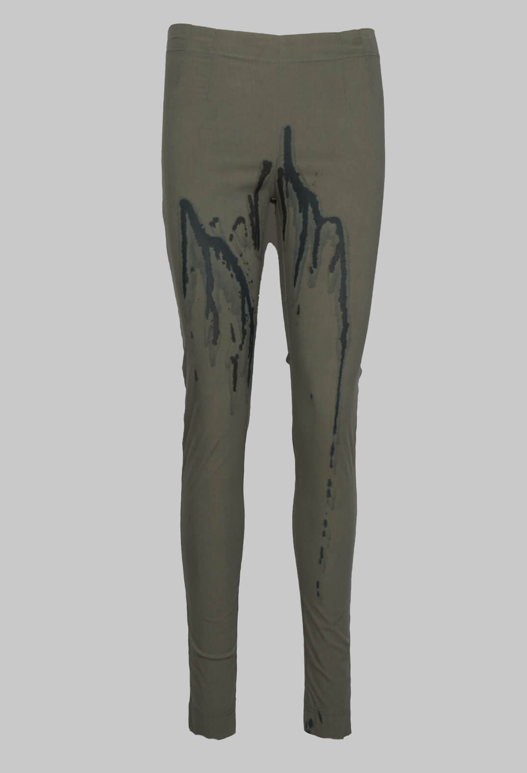 Slim Fit Trousers in Kobalt Paint