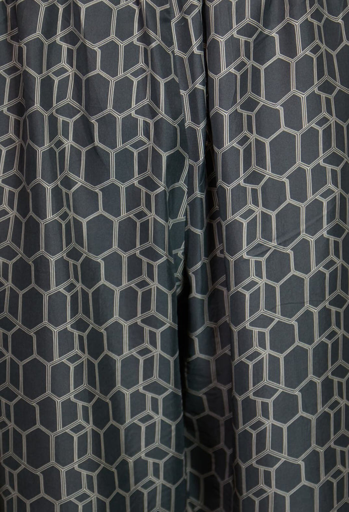 Still Trousers in Bee Charcoal