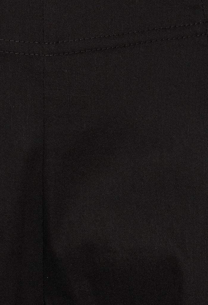 Straight Leg Trousers in Black