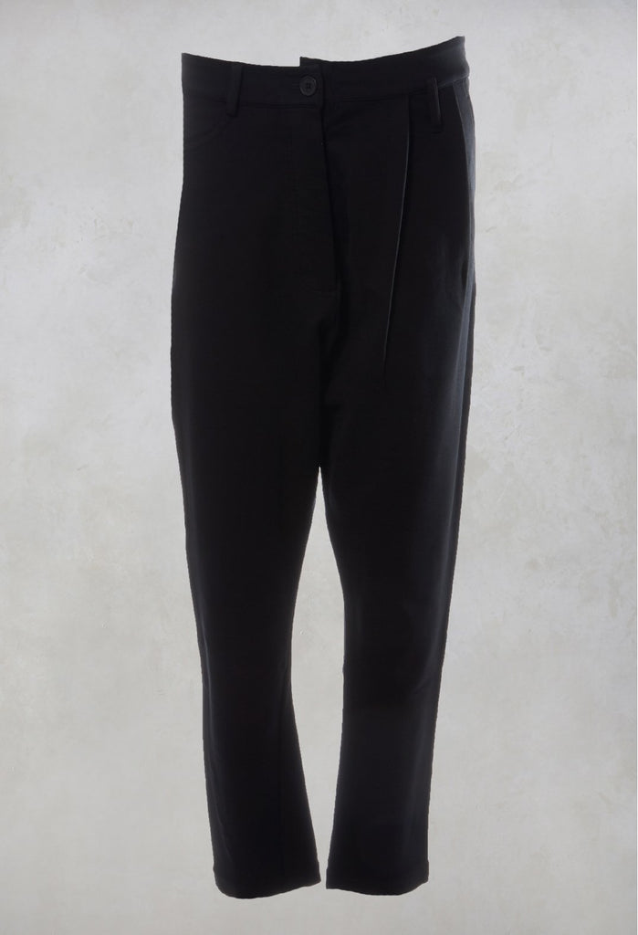 Straight Leg Trousers in Blue