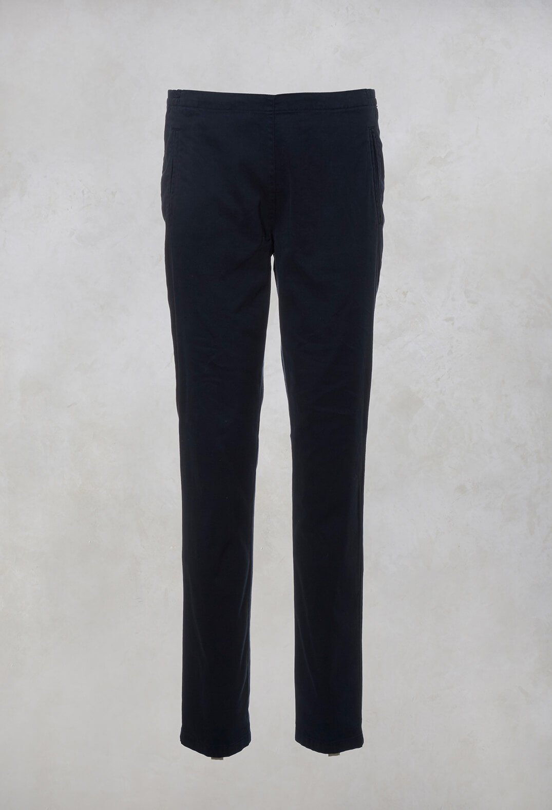 Straight Leg Trousers in Night