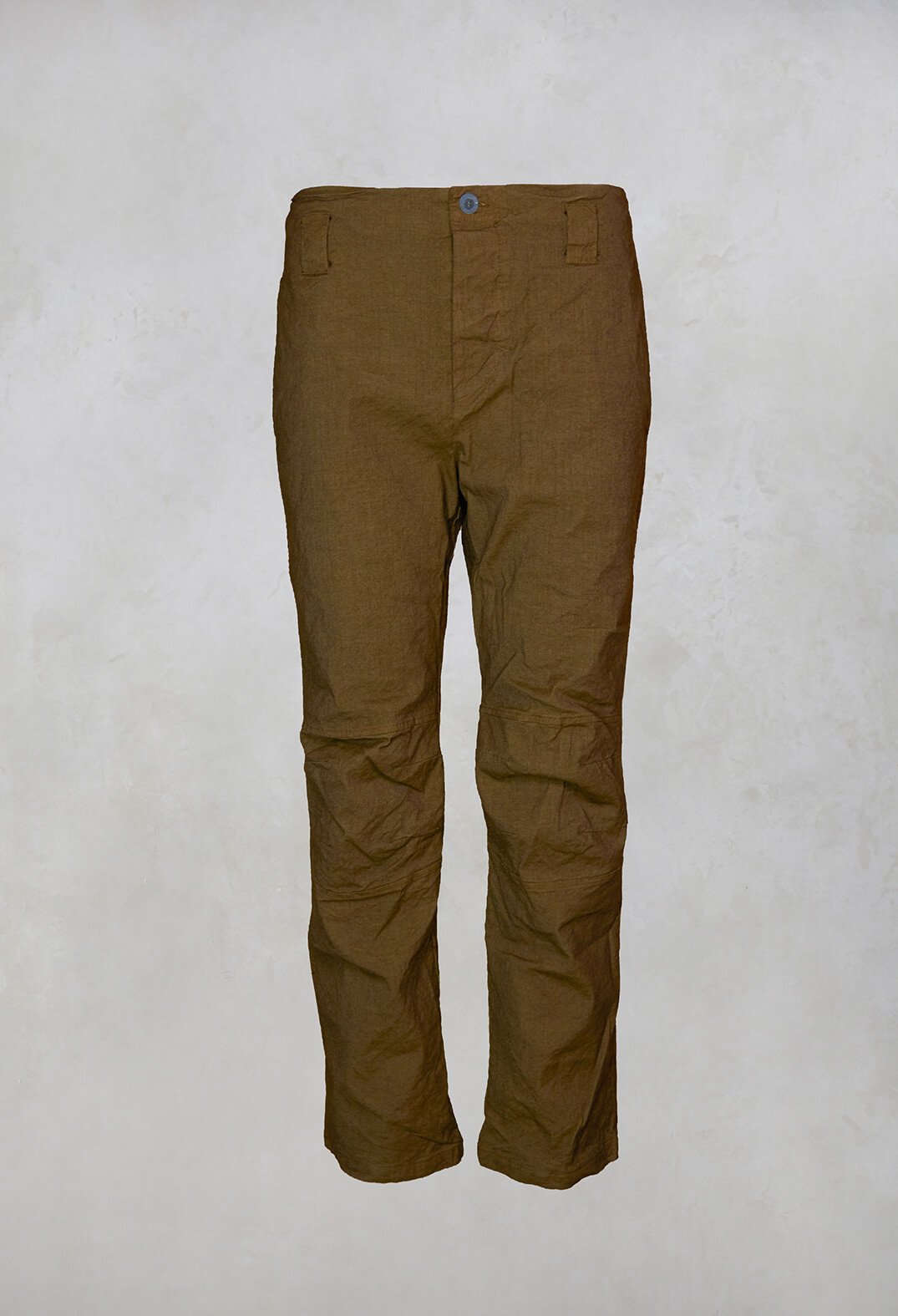 Straight Leg Trousers in Oliva