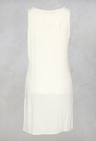 Sturmau Long Top in Kreide Cream