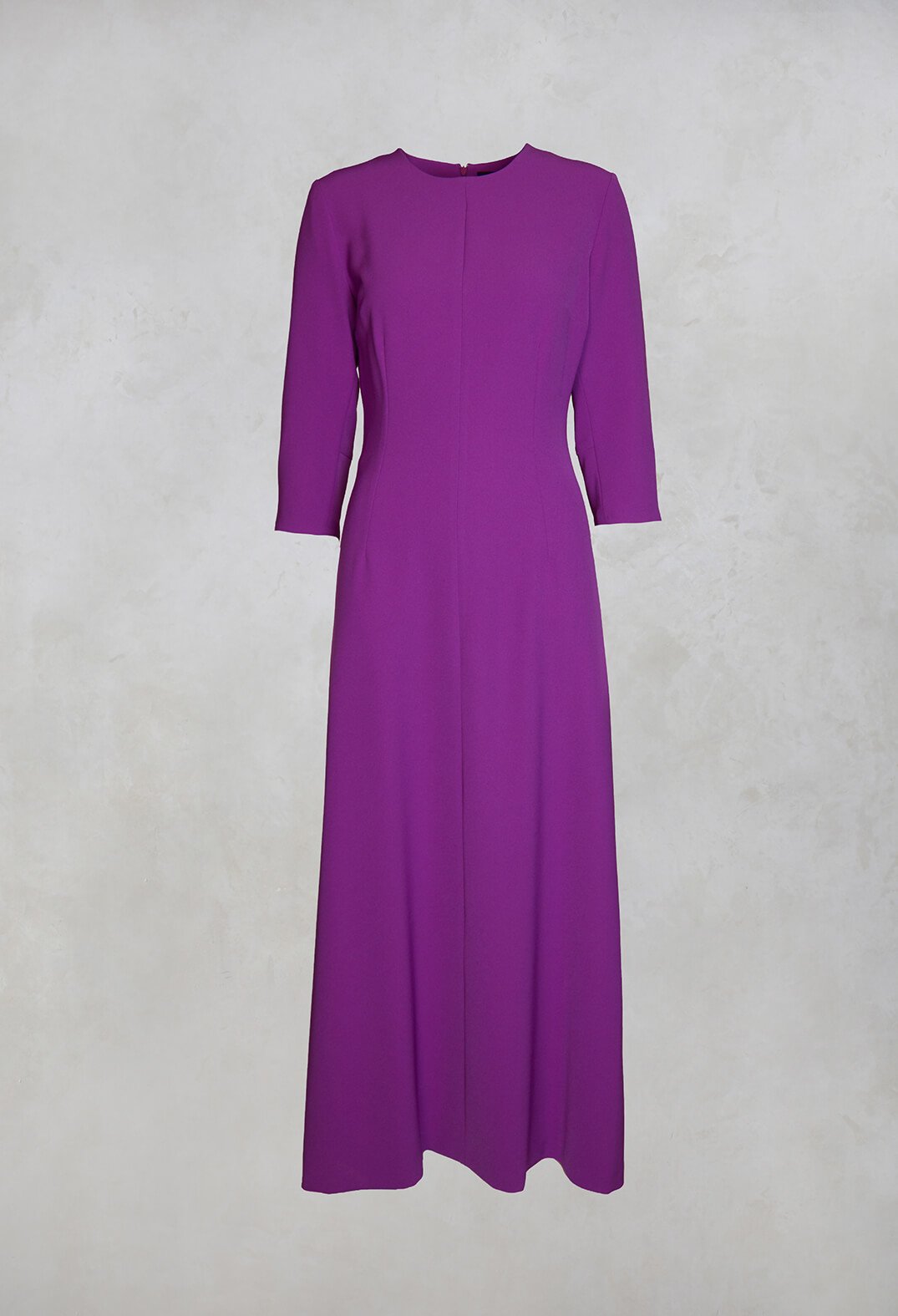 Tailored Maxi Dress in Ciclamino