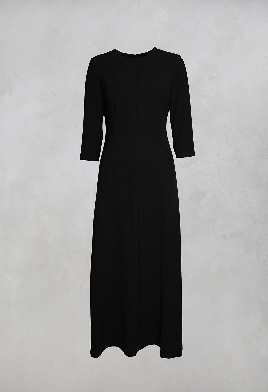 Tailored Maxi Dress in Nero