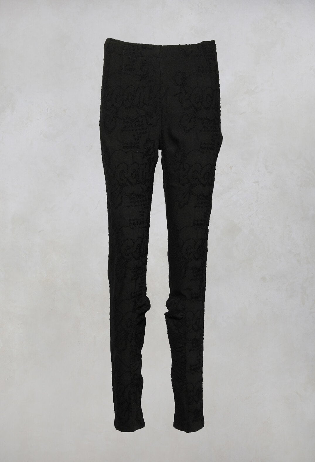 Tailored Stretch Trousers In Black Punch