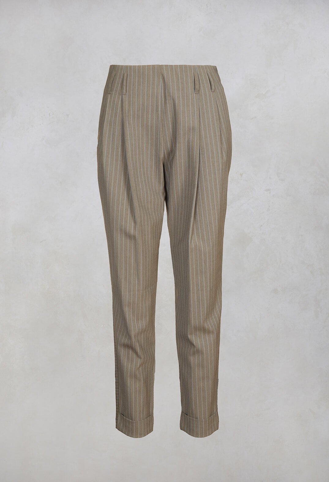 Tailored Trousers in Brown