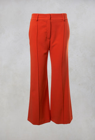 Tailored Trousers in Orange