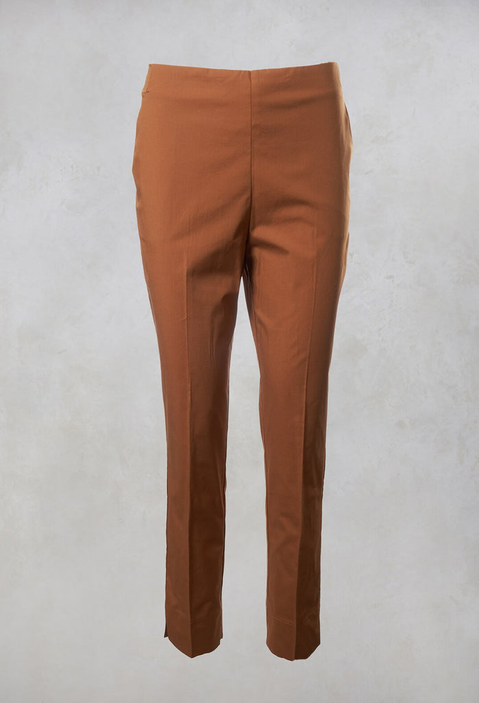 Beatrice B tapered trousers in brown