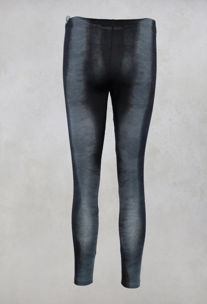 Taylora Tie Dye Leggings in Versteck Blue