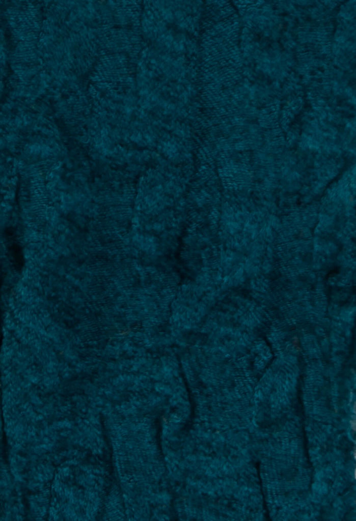 Textured Scarf in Teal