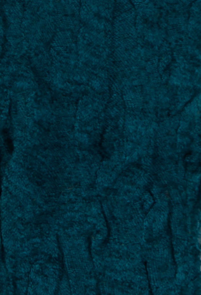 Textured Scarf in Teal